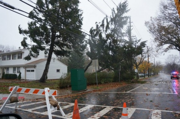 Springfield NJ After Hurricane Sandy